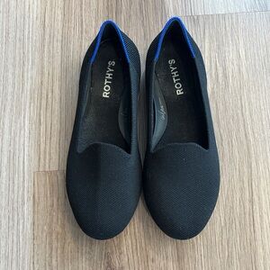 Rothy's Womens The Loafer Slip On Comfort Black Classic Size 7.5